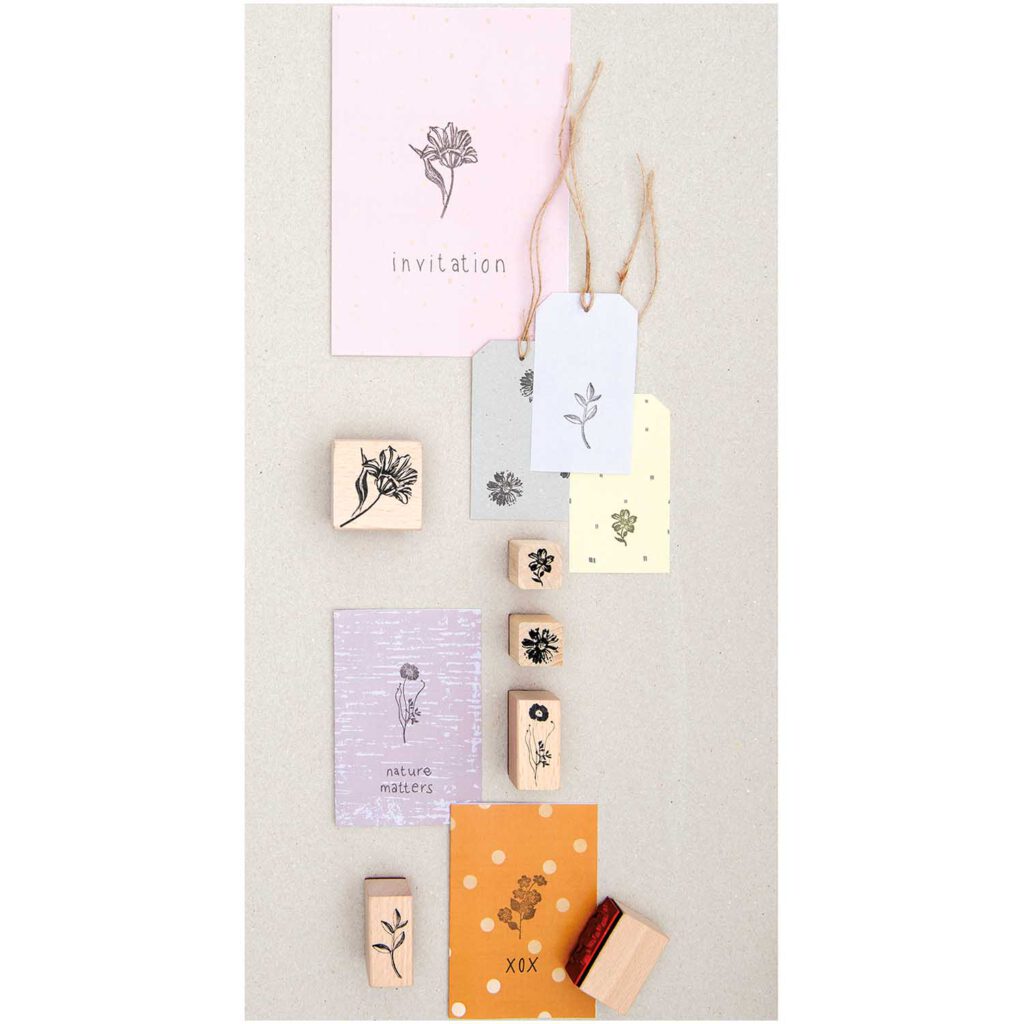 RICO-Design Set De Tampons Paper Poetry | Acheter En Ligne
